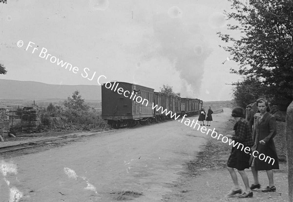 DINGLE TRAIN ON MAIN ROAD